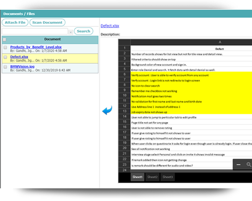 Integrated Documents Management